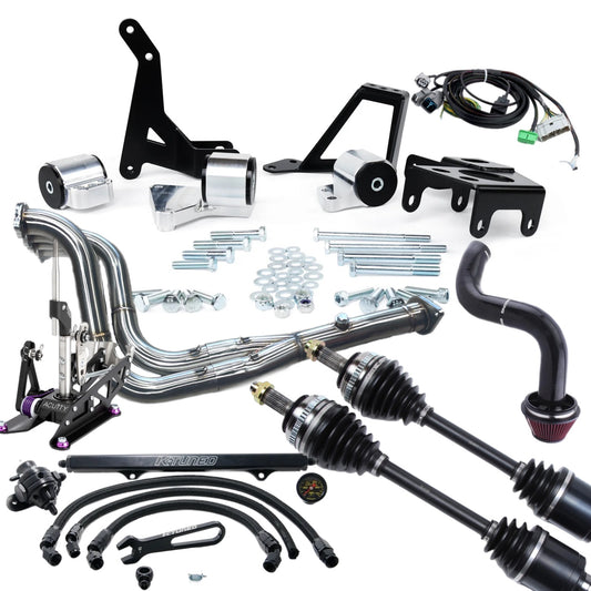 K-Swap Premium Package for 96-00 Civic with Stock Subframe
