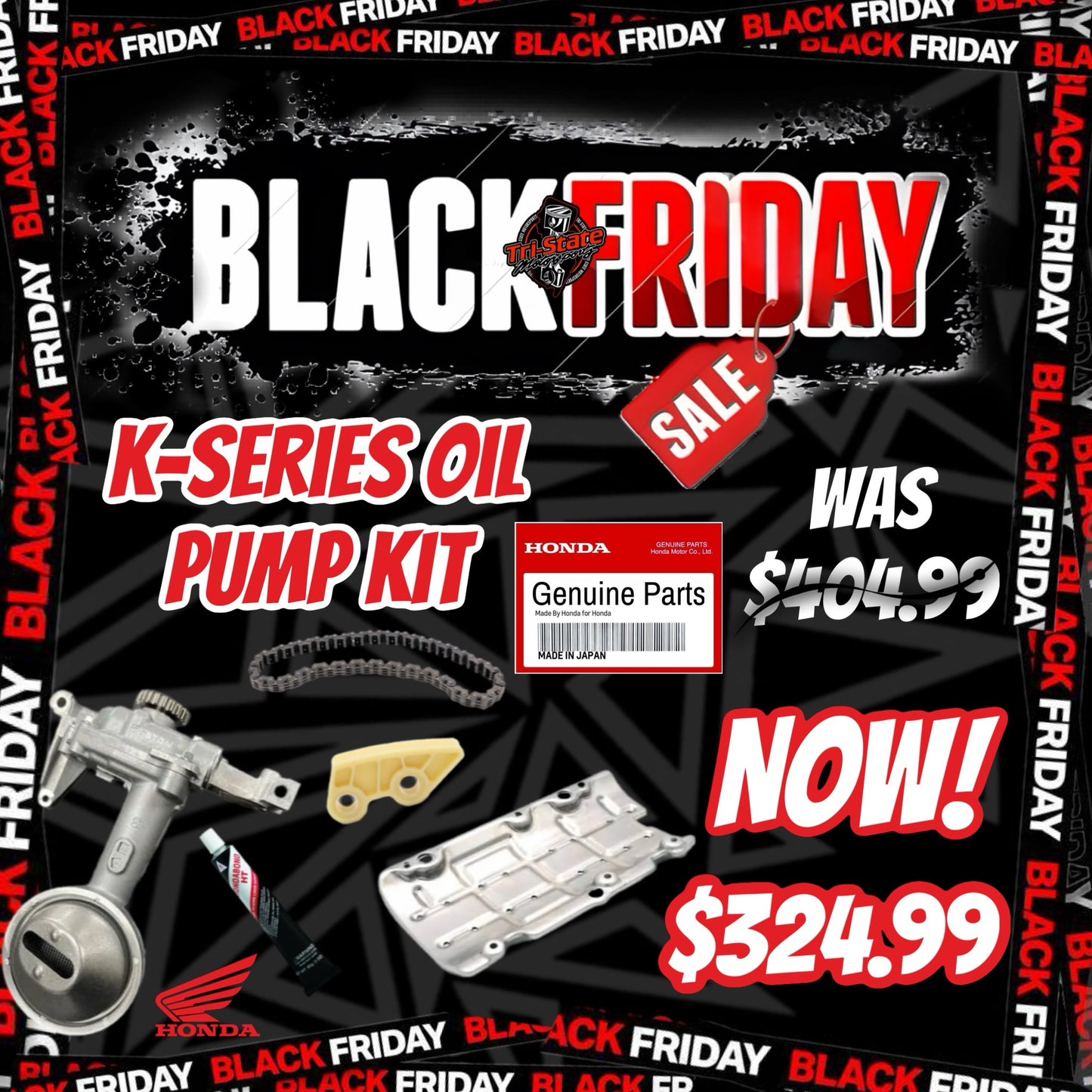 Black Friday - K-series Oil Pump Kit