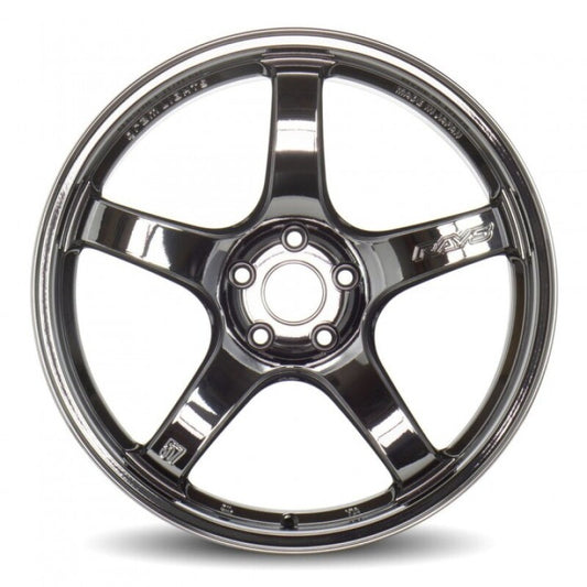 Gram Lights 57CR 18x8.5 +45 5x100 Glass Black Wheel (Min Order Qty Of 20)