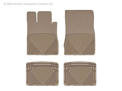 WT Rubber Mats - Rear - Tan