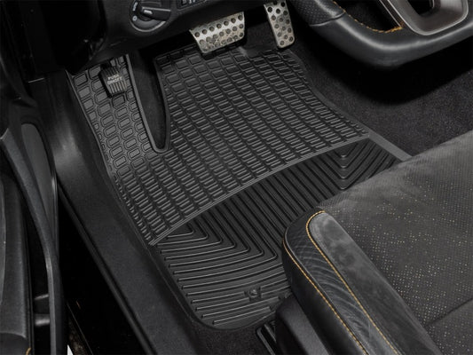 WeatherTech 11-23 Chrysler 300-Rear Wheel Drive-1st Row Front All-Weather Floor Mats 2pc - Black