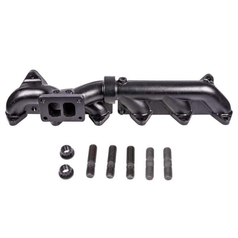 ATS Diesel 07.5-18 6.7L Cummins 2Pc Holset Pulse Flow Exhaust Manifold w/ Flange Hardware
