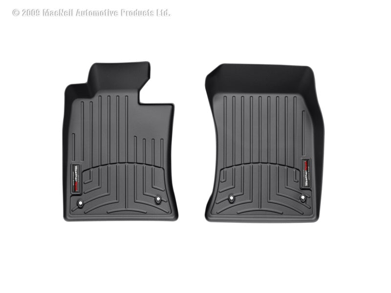 WeatherTech 07+ Mini Convertible Front FloorLiner - Black