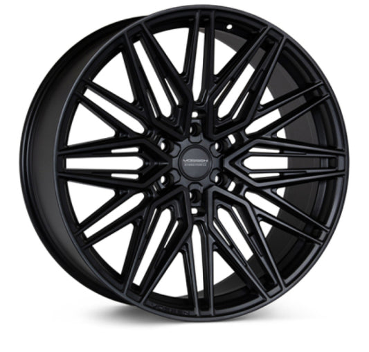 Vossen HF6-5 22x10 - 6x139.7 - ET-18 - Super Deep Face - 106.1 - Satin Black Wheel
