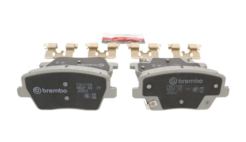 Brembo 19-22 Hyundai Veloster N Rear NAO Brake Pad