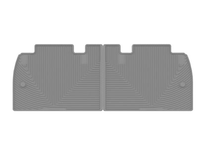 WeatherTech 17-27 Chrysler Pacifica (Limited/Select) Rear All-Weather Floor Mats - Grey
