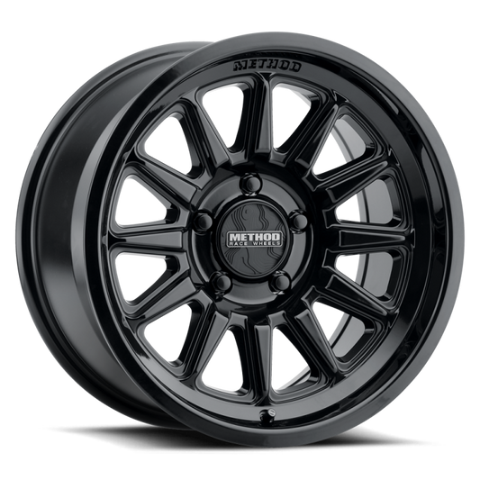 Method MR323 17x9 / 5x4.5 BP / -38ET / 3.47in BS / 83mm CB - Gloss Black Wheel