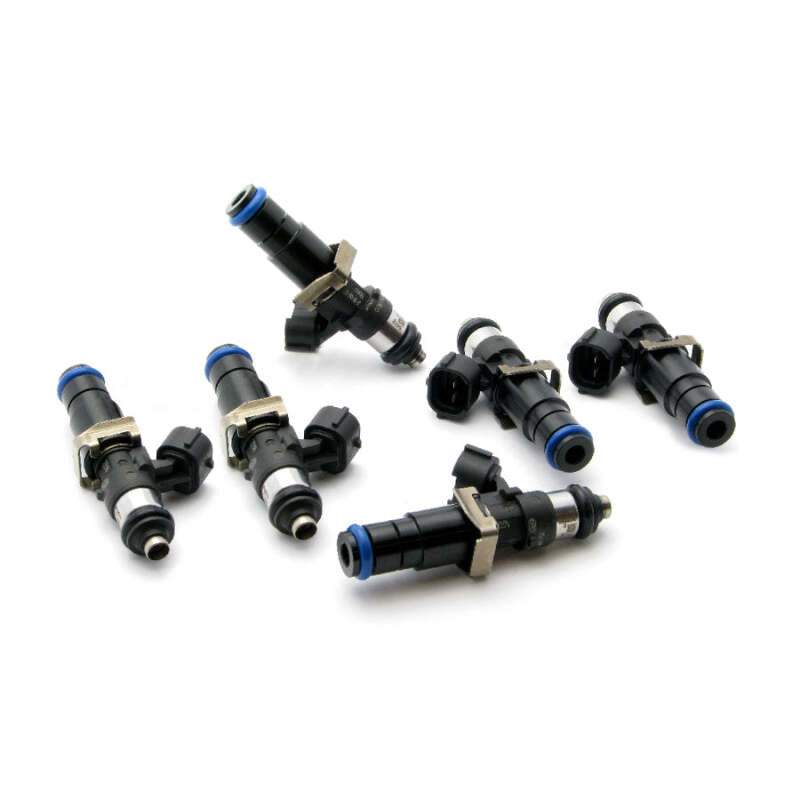 DeatschWerks Set of 6 High Impedance 2400cc Injectors for Toyota Supra TT 93-98 Top Feed Conversion