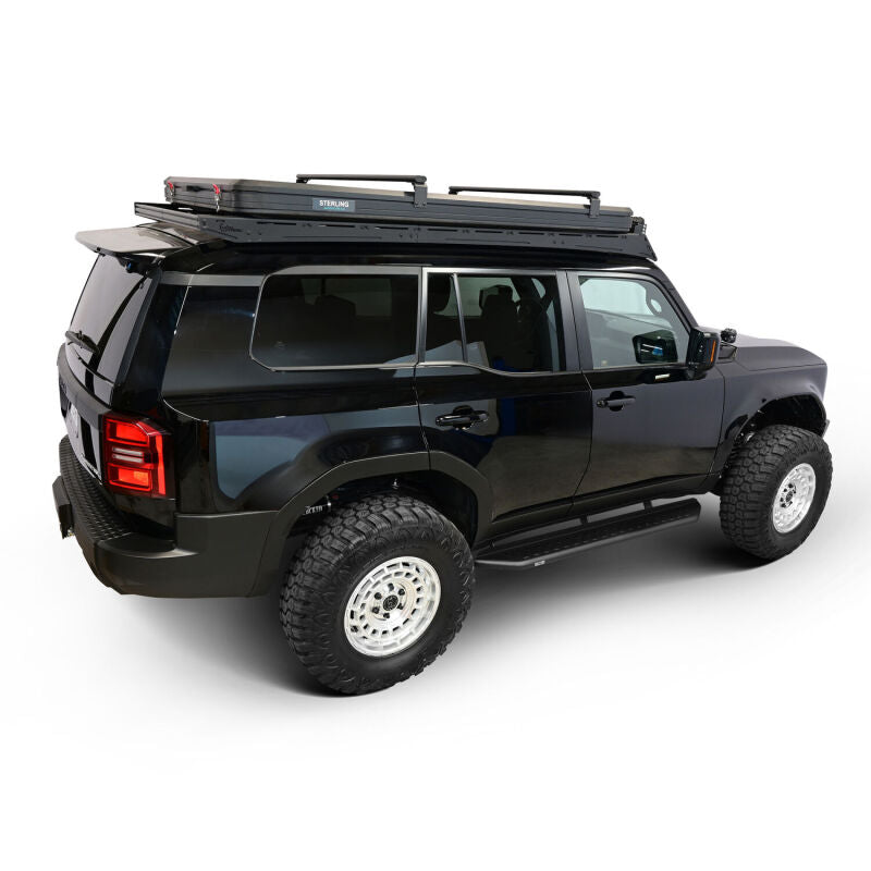 Westin 24-26 Toyota Land Cruiser Outlaw Running Boards Textured Black