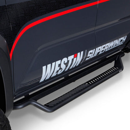Westin 24-26 Toyota Tacoma DC Outlaw Drop Running Boards - Tex. Blk