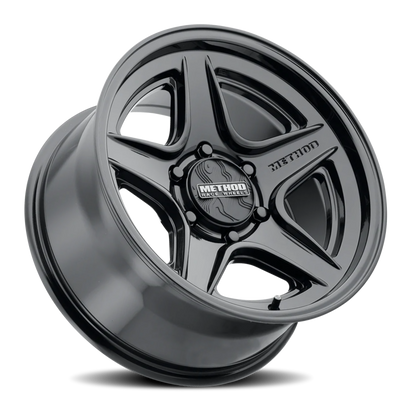 Method MR319 17x8.5 -0mm Offset 6x5.5 BP 106.25mm CB Gloss Black Wheel