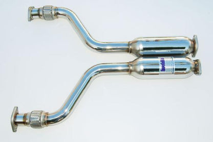 Invidia 02-08 Nissan 350z Gemini Rolled Titanium Tip Cat-back Exhaust