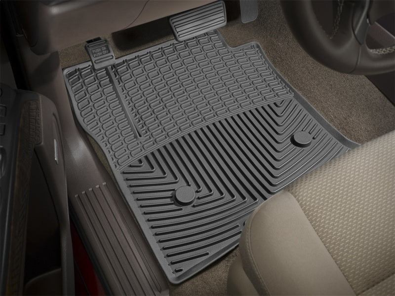 WT Rubber Mats - Front - Blk