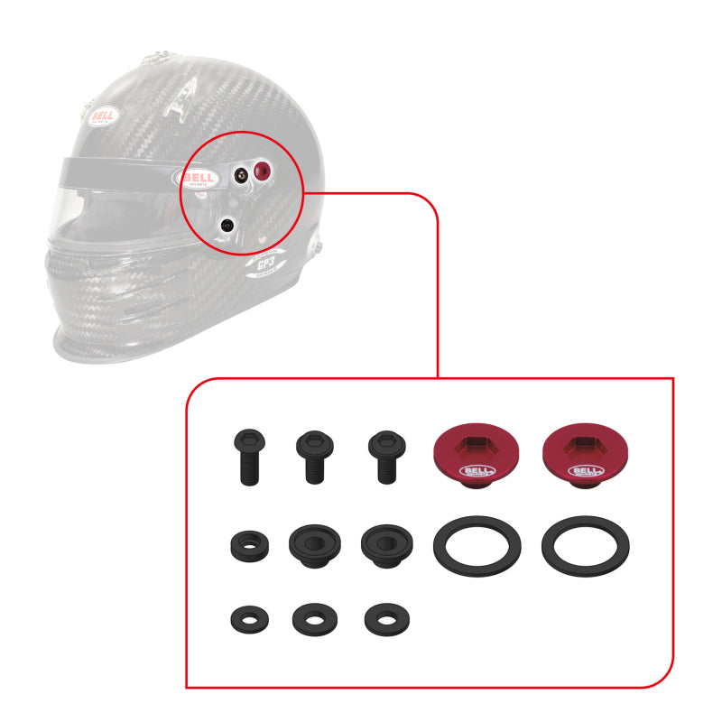 Bell SV (SE03/05) Pivot Kit - Red