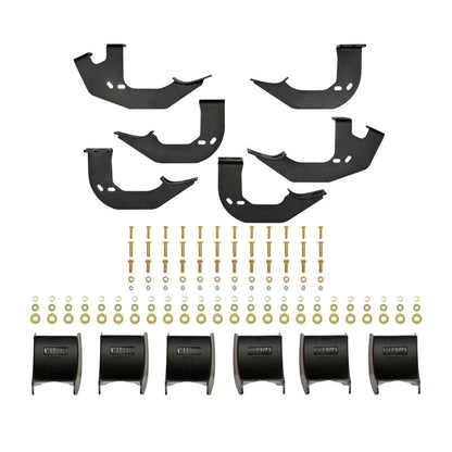 Westin 05-23 Toyota Tacoma Double Cab AT6 Running Boards - Black