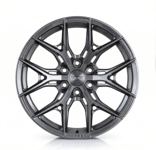 Vossen HF6-4 20x9 / 8x165.1 / ET0 / 125.1 / Super Deep - Hyper Gunmetal Wheel