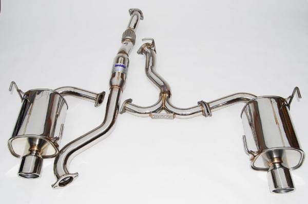 Invidia 08-09 WRX Sedan Q300 Dual Stainless Steel Tip Cat-back Exhaust