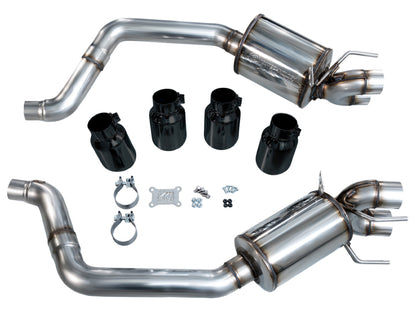 AWE Tuning 05-07 C6 Chevrolet Corvette 6.0L Touring Edition Axle-Back Exhaust w/ Diamond Black Tips