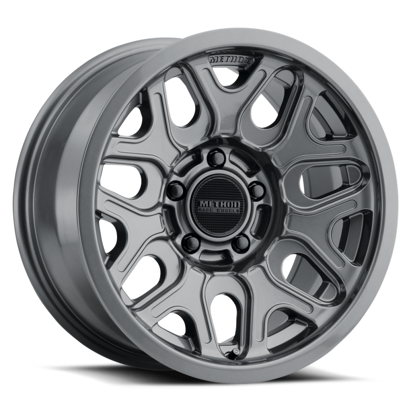 Method MR322 / 18x9 / 8x170 BP / 18ET / 5.68in BS / 130.81mm CB - Gloss Titanium Wheel