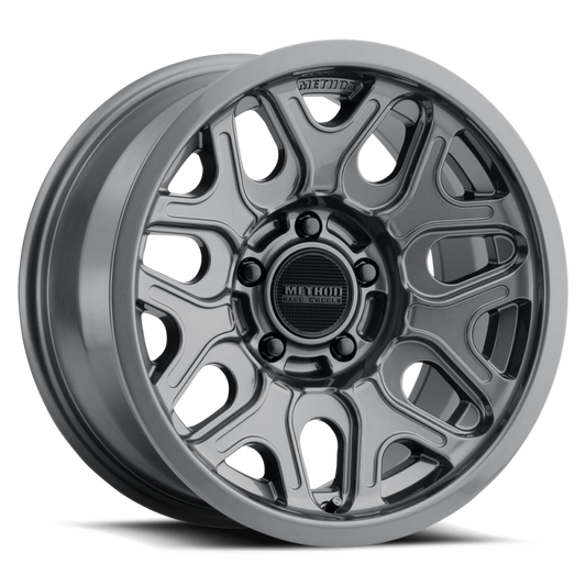 Method MR322 / 18x9 / 8x170 BP / 18ET / 5.68in BS / 130.81mm CB - Gloss Titanium Wheel