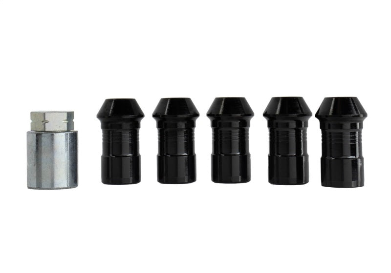 Ford Racing 2023+ Ford Bronco Raptor  M14 x 1.5 Black Security Lug Nut Kit - Set of 5