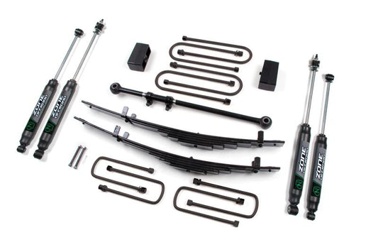 Zone Offroad 00-05 Ford Excursion 4in Suspension Kit