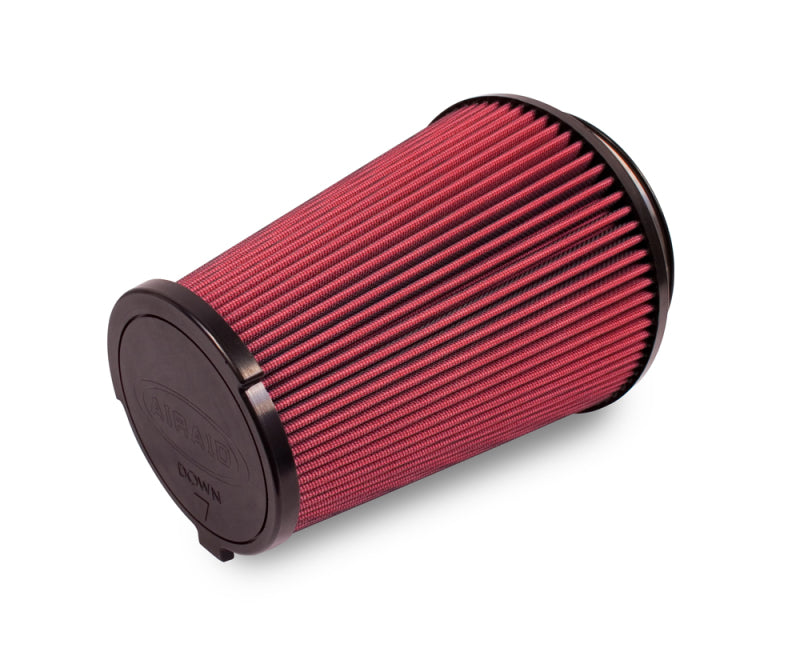 Airaid 10-14 Ford Mustang Shelby 5.4L Supercharged Direct Replacement Filter - Dry / Red Media