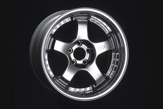 SSR Professor SP1 18x10.5 +18 SL 5/114.3 High Bright Silver Wheel (SPECIAL ORDER-NO CANCELLATION)