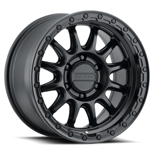 Raceline 960B Alpha 17x8.5in / 6X139.7 BP / 35mm Offset / 106.1mm Bore - Satin Black