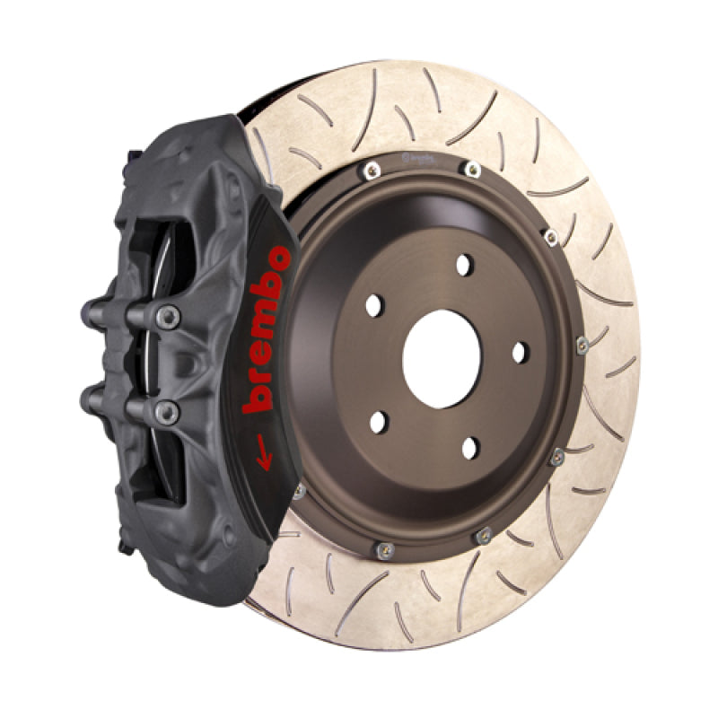 Brembo 05-11 Porsche 987 Boxster S/ Spyder PISTA Front Race BBK 2pc 355x35x53a 2pc Rotor T3