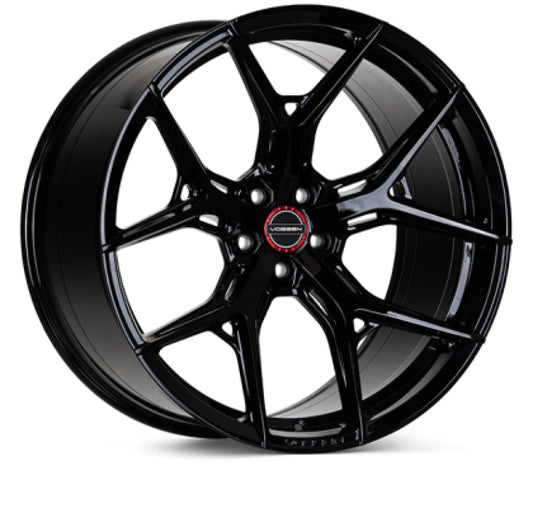 Vossen HF-5 21x9 - 5x112 - ET25 - Flat Face - 66.5 - Gloss Black Wheel