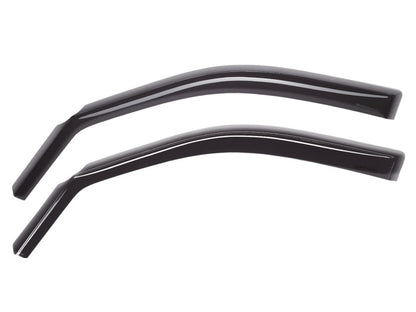WeatherTech 14-20 Nissan Rogue Front Window Deflectors - Matte Black