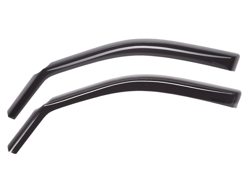 WeatherTech 19-24 Chevy Silverado/GMC Sierra CC (Chrome Sill) Front Side Window Deflectors - Dk Tint