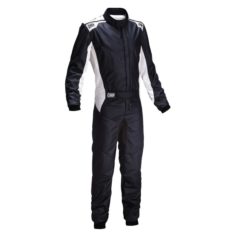 OMP One-S Overall Fia 8856-2018+SFI - Navy Blue/Orange Size 58