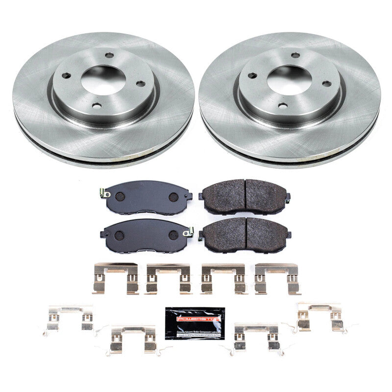 Power Stop 09-14 Nissan Cube Front Track Day Brake Kit