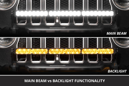 Diode Dynamics Jeep 2018 SS30 Bumper LED Kit Sport White Driving ABL