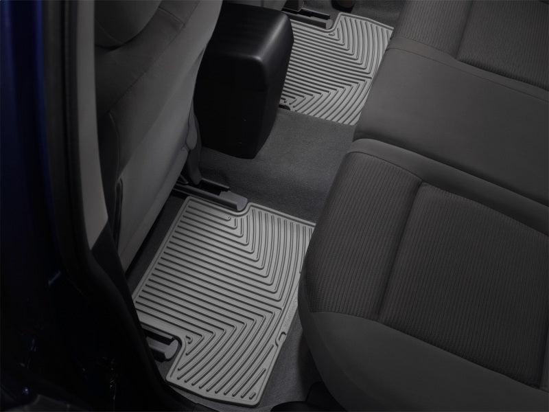 WeatherTech 99 BMW M3 Convertible Rear Rubber Mats - Grey