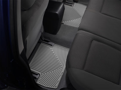 WeatherTech 06-11 Honda Civic Sedan Rear Rubber Mats - Grey