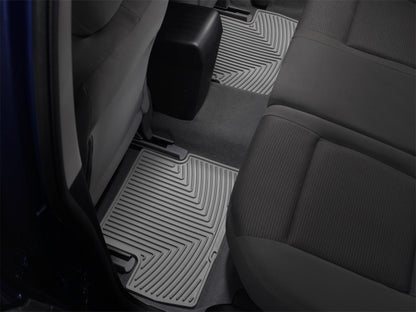WeatherTech 07+ Ford Expedition Rear Rubber Mats - Grey