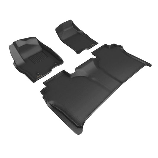 3D MAXpider 19-26 Chevrolet Silverado 1500HD/2500HD/3500HD Kagu Black Full Set