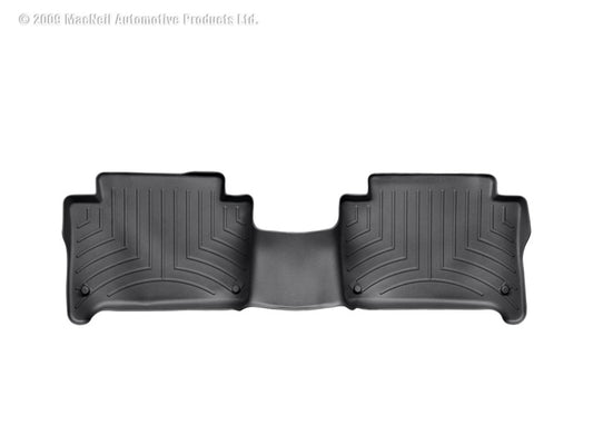 WeatherTech 07+ Audi Q7 Rear FloorLiner - Black