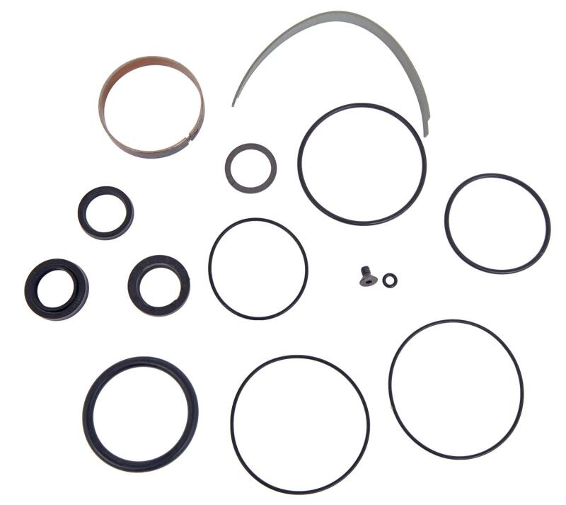FOX 2.25 Bore Reservoir Schrader Endcap Upgrade (Pair - 5/16-32 - Stepped ID Reservoir)
