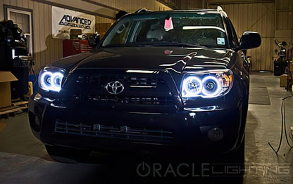 Oracle 06-09 Toyota 4Runner LED Headlight Halo Kit - Red