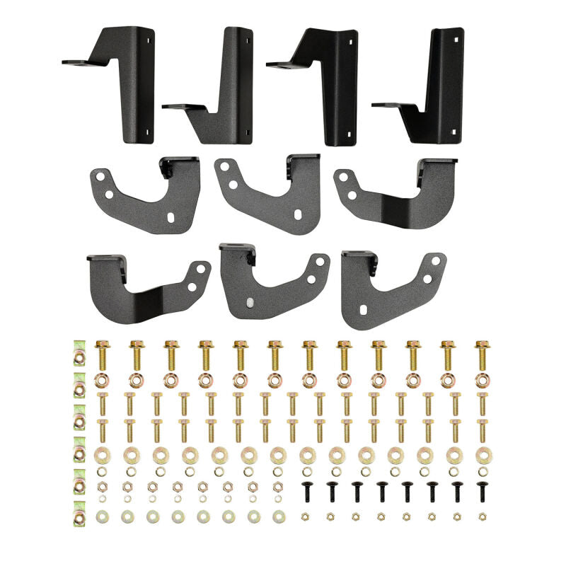 Westin 20-25 Jeep Gladiator Outlaw Drop Running Boards - Tex. Blk