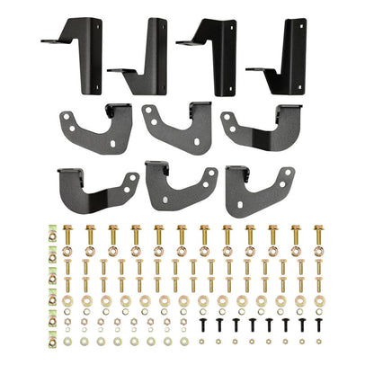 Westin 20-25 Jeep Gladiator Outlaw Drop Running Boards - Tex. Blk