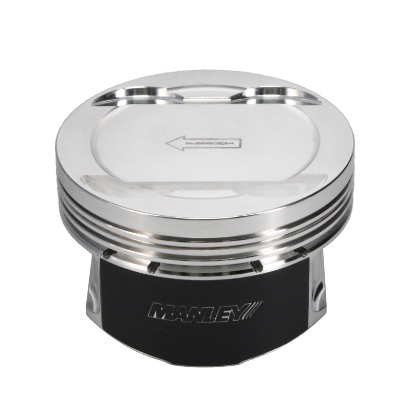Manley Ford 3.7L Cyclone V6 3.76in Bore 9.5:1 Comp Ratio -5.0cc Dish Platinum Piston - Single
