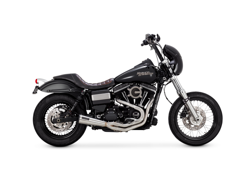 Vance & Hines HD Dyna 91-09 Upsweep SS 2-1 Full System Exhaust