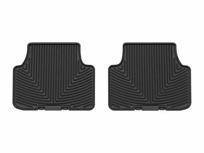 WeatherTech 19-25 Volkswagen Jetta 2nd Row Rear All-Weather Floor Mats - Black
