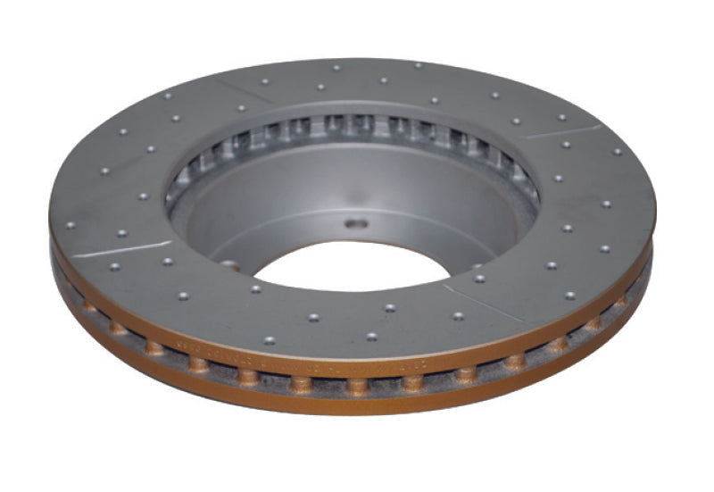 DBA 98-05 Lexus LX 470 / 98+ Toyota Landcruiser 100 Series Front Drilled & Slotted 4000 Series Rotor