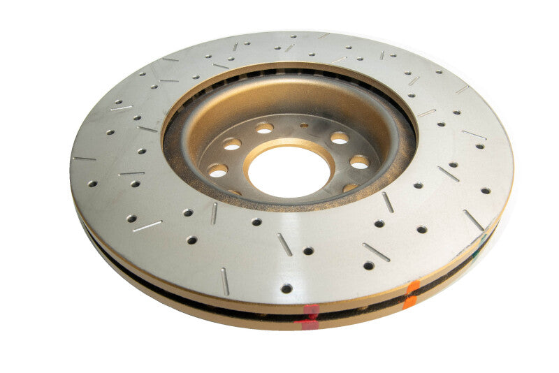 DBA 06-08 Audi A3 / 10/06+ TT / 10/04-10 VW Golf Front Drilled & Slotted 4000 Series Rotor